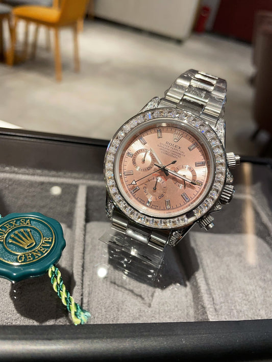 Brand new Rainbow Daytona Watch. The Rainbow Daytona is extremely rare!